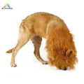 ABH Pet Costume Lion Mane Wig with/without Ears for Large Dog Halloween Clothes Fancy Dress up. 