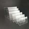 30Pcs 6x4cm Acrylic Shelf Label Holder Price Tags Premium Plastic Transparent Price Tag With Price Card L-Type Price Tag. 
