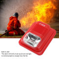 Fire Alert System Super Loud Sound Sound and Light Fire Alarm for Hotels for Shopping Malls. 