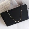 New Pearl Necklace Fashion Collarbone Chain Ins Simple Wind Women Necklace For Girl. 