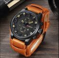 Curren Military Cama Watch Curren Leather Strap Mens Watch 8225 FAIFA. 