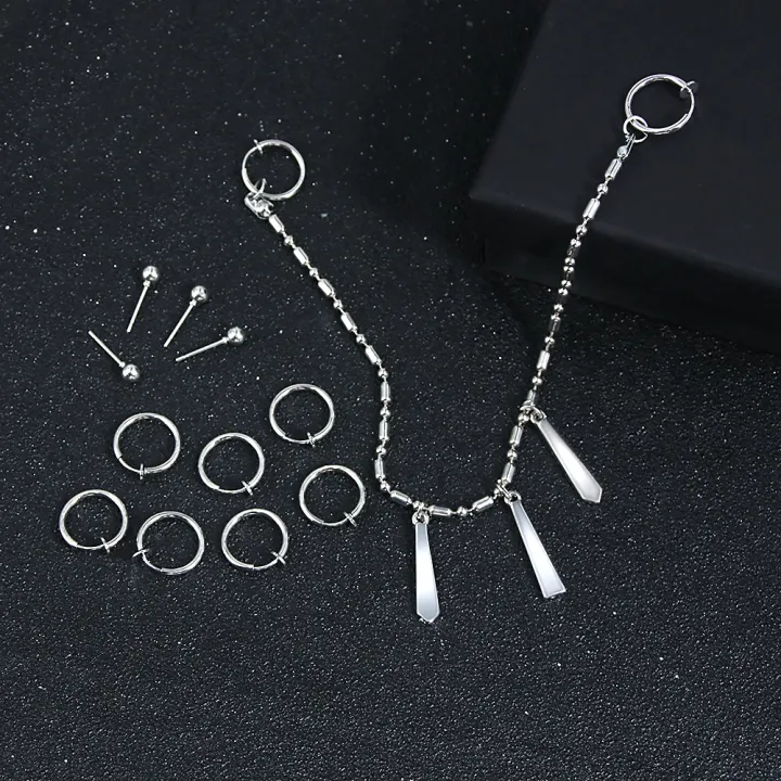 1%20Set%20Anime%20Horimiya%20Miyamura%20Izumi%20Earrings%20Cosplay%20Ear%20Clip%20Lip%20Chain%20Stainless%20Steel%20Earrings%20For%20Women%20Men%20Party%20Jewelry%20-%20Image%202