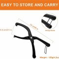 Bike Tire Levers Bike Tire Pliers Bicycle Tyre Remover Clamp with Non-Slip Grip Convenience Road Mountain Bike Changer. 
