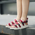 Summer Fashion Outdoor Sandals Outdoor All-Matching Casual Couple Soft Bottom and Wear Resistance Velcro Beach Shoes. 