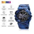 SKMEI Sports Chronograph Dual Display Alarm 50M Waterproof Watches For Men Women 1688. 