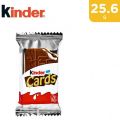 Kinder Cards Chocolate Biscuits 128 grams (5Pcs Pack). 