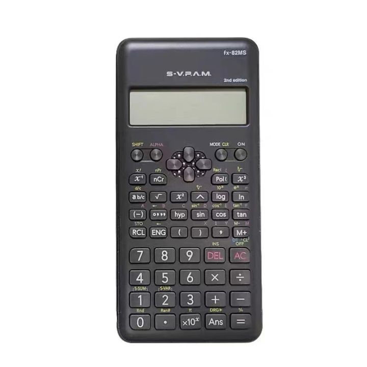 Original Casio Scientific Calculator FX-991EX FX-991ES Plus FX-82MS Calculators New Edition 240 Functions 2nd Edition Suitable for Engineering Students Genuine