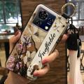 Kickstand Wristband Phone Case For ZTE Blade V50 Vita Waterproof Silicone Soft case Shockproof Fashion Design Anti-dust. 