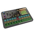 1 PCS K500 Sound Effects Board ABS Microphone Voice Changer Sound Card For Phone/Computer. 
