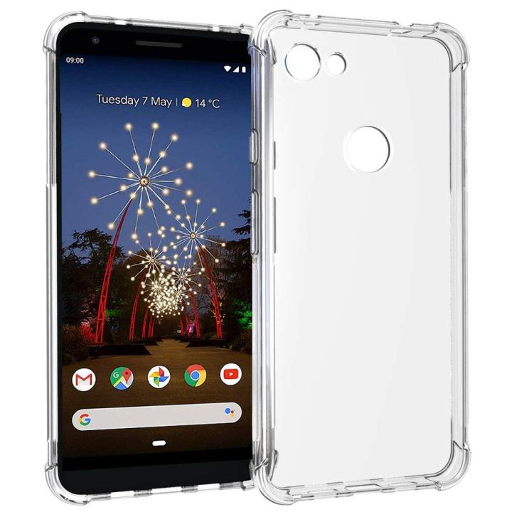 Back Cover Hard Transparent For Google Pixel 3 3A 4 4A 4G 4A 5G 5 5A