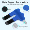 【HOT】 Finger Fixing Splint Belt Straightening Brace Adjustable Strap Aluminium Plate Support For Finger Corrector Knuckle Care Recover. 