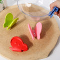 1 Pair Hot Bowl Dish Clamp Silicone Anti-Scald Bowl Clip Plate Pot Gripper Retriever Tongs Holder. 