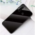 Slim Hybrid Gradient Tempered Glass Case for Xiaomi Redmi Note 8 Phone Cover Soft TPU frame Colorful Patterned Glass Hard Back Case. 