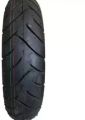 TVS tyres branded 100/80-12 motorcycle tyre. 