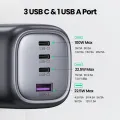 UGREEN UK Plug GaN 100W 65W PD Charger Fast charging for Macbook iPad Pro/Air/Mini, iPhone 12/12 Pro/12 Pro Max/12 mini, iPhone 11/11 Pro/11 Pro Max, iPhone XS/XS Max, iPhone 8, Huawei, Samsung, Xiaomi. 