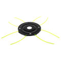 Black Flat Plate For Grass Trimmer Bobbin (Brush Cutter). 