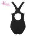 Muses Mall Women Monokini Swimsuit Floral Print V-neck One-piece Swimsuit for Women Backless Beachwear for Summer Fun Sleeveless Monokini Swimwear. 