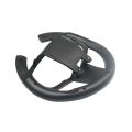 Black Driving Steering Wheel For Ps5 Handle For Gamers Game Racing Creative Portable Gaming Wheel Steering 1 Pcs. 