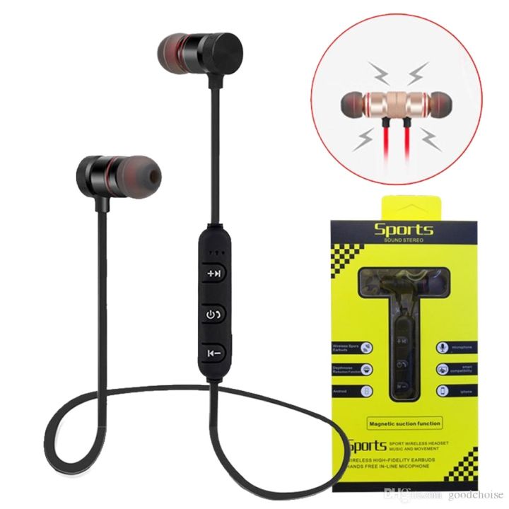 Smart Bluetooth headset Wireless Earphone - Magnetic Sports Earphone Handsfree