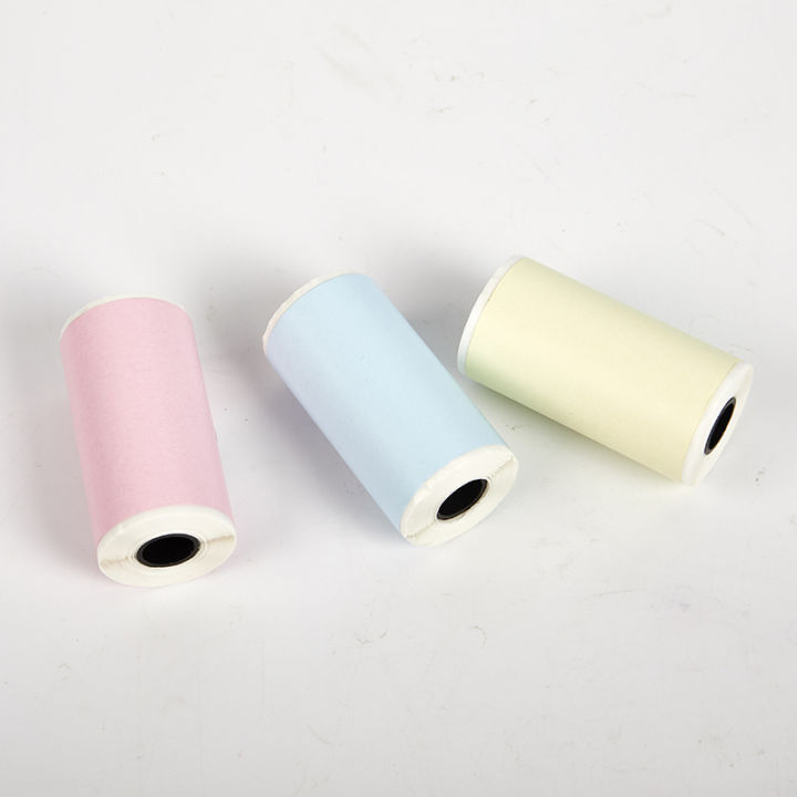 thumbnail image 2 of 8 Rolls Self-Adhesive Thermal Paper Roll For Mini Printer, 3 Vibrant 2 of 10