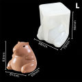Cute Capybara Silicone Mold Cartoon Animal Milk Jelly Pudding Silicone Mould Home Kitchen Baking Accessories Party Restaurant LINGLE. 