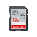SanDisk Ultra 32GB SD Card (120Mb/s). 