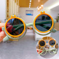 Lovely Children's Flip Sunglasses Cartoon Children Sun Glasses Fashion Round Boys Girls UV-Protection Shades Eyewear UV400. 