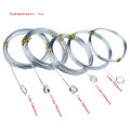 Silver Aluminum Craft Wire 1 mm 1.5 mm 2 mm 2.5 mm and 3 mm in Thickness Aluminum Wire Rolls for DIY Sculpture and Craft. 