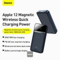 Baseus PD 20W Power Bank 10,000mAh With Magnetic MagSafe Wireless Charging & USB-C. 