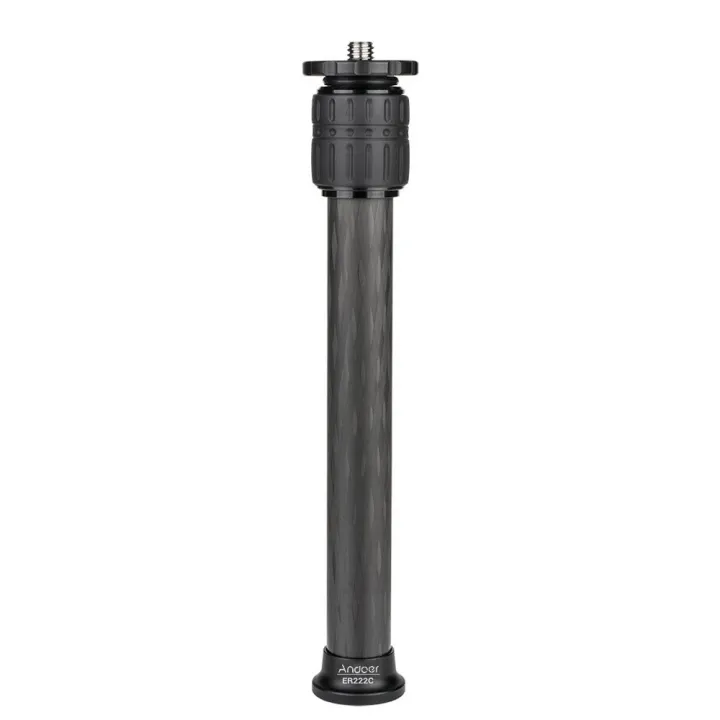 Column Extenders ER222C 22mm Tube Diameter Carbon Fiber Tripod Extender 2-Section Center ...