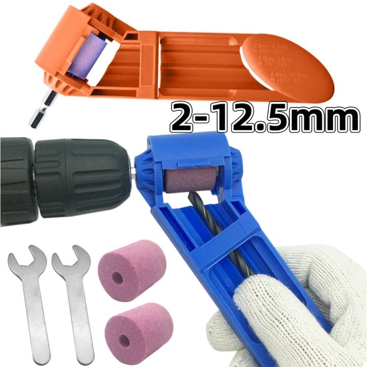 Portable Drill Bit Sharpener Corundum Grinding Wheel Tool Corundum ...