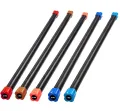 Mansa Fitness Total Body Workout Weighted Bar, Resistance Band Bar, Weighted Bar Racks, Body Exercise Bar for Yoga, Strength Training in Home and Gym Aerobic Class in Single or Combo. 