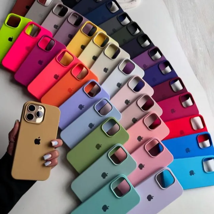 Coque Silicone Gel Anti-choc Pour IPhone 15 14 13 12 11 Pro Max XS X 8 7 SE - InventCase, Plusieurs Couleurs