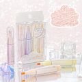 Pen DIY Hand Ledger Color Pen Fluorescent Marker Pen Box And Translucent And Sparkling Girl's Heart Fritillaria Fluorescent. 