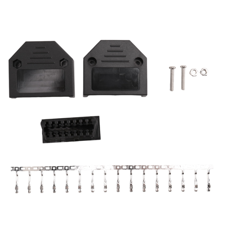 OBD2 OBD II 16 pin connector socket Diagnostic Tool Adapter OBD ...