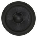 Speaker Cone Drum Paper 1 Inch Inner Diameter Rubber Surround Subwoofer Speaker Drum Paper Black hot. 