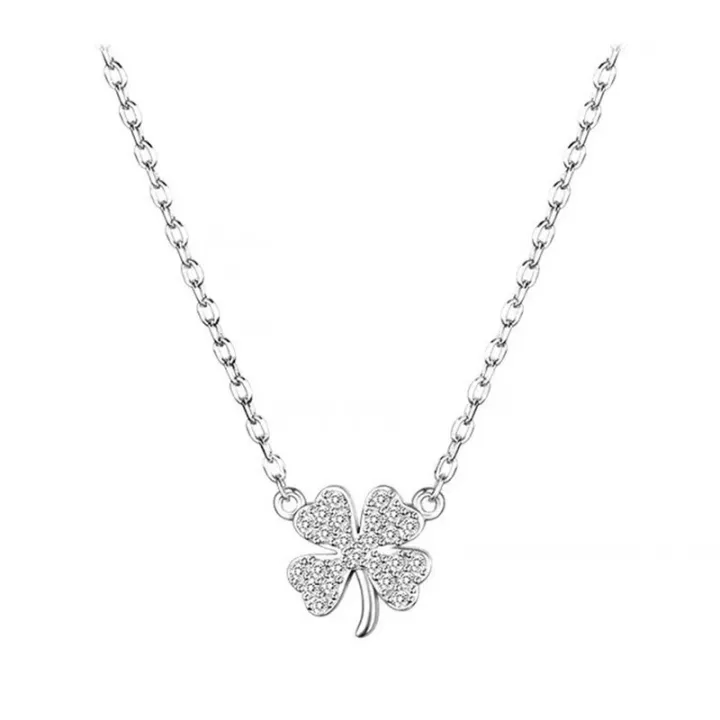925%20Silver%20four-leaf%20clover%20necklace%20lucky%20leaf%20pendant%20necklace%20for%20women%20girls%20jewelry%20gift%20-%20Image%206