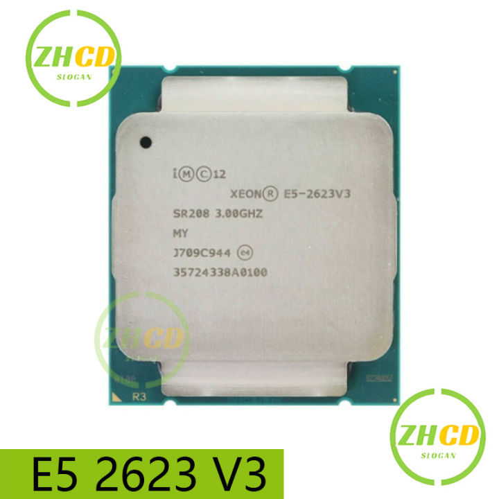 Intel Xeon For E5 2623 V3 E5 2623v3 Processor 3.0ghz 4 Core 10m Lga 2011-3 105w Cpu