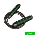 【Hot】 Rapid Speed Jump Rope Steel Wire Skipping Rope Exercise Adjustable Jumping Rope Fitness Workout Training Home Sport Equipment. 