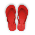 Bata Ladies Rubber Red Flip Flop – Tanza. 