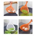 Food Strainer Spoon Nylon Spoon Drainage Gadget itchen Tool Food Straining Spoon Creative Cooking Spatula Large Colander Soup Strainer Household Kitchen Tools. 