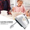 7 Speed Electric Cake Mixer Handheld Egg Beater Food Blenders Automatic Cream Dough Stirrer For Household Kitchen Baking Tools. 