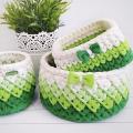 【G】 2pcs/set Natural Wooden Basket Crochet Basket Base For DIY Craft Basket Weaving Supplies Handwork Home. 