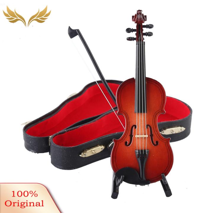 SuperRide Compact Violin Keychain with Strings Mini Violin Keychain ...