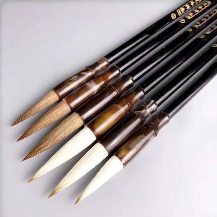 %E3%80%90Parchment%20&%20Lace%E3%80%916pcs%20L/S/M%20Wooden%20Calligraphy%20Brush%20Pen%20Set%20Chinese%20Calligraphy%20Painting%20Brush%20Pen%20Wool%20Weasel%20Hair%20Regular%20Script%20Writing%20Brush%20-%20Image%203