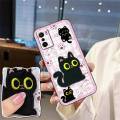 Silicone Waterproof Phone Case For OPPO A55S 5G Japan Durable Cloth Patch Protective Cartoon Shockproof TPU Anti-knock. 