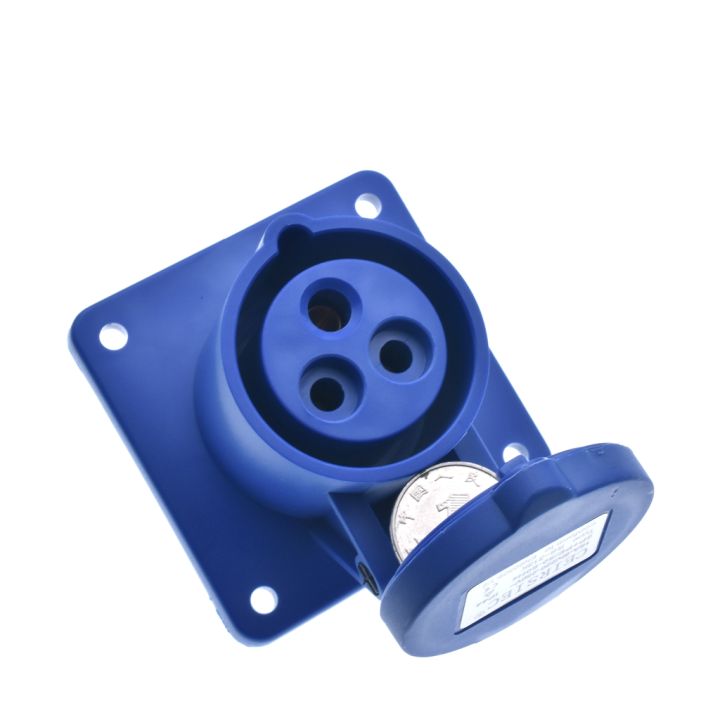 1PCS%20Industrial%20Socket%20Panel%20Mounted%20Female%20Connector%203P%20Electrical%20Connection%2016A%2032A%20IP44%20Waterproof%20Concealed%20Socket%20-%20Image%202
