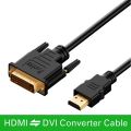 【VogueVenture】1m 1.5m 2m 3m 5m 10m HDMI to DVI DVI-D cable 24+1 pin adapter cables 1080p for LCD DVD HDTV XBOX PS3 High speed hdmi cable. 