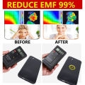 Phone EMF Protector Removable Lightweight EMF Block Sticker. 