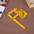 Angle Ruler Protractor Corner Angle Finder Carpentry Tools 0° To 180° Protractors For Woodworking Plastic Angles Conveyor Tool. 